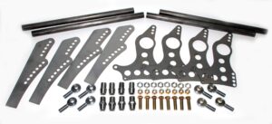 7290KMCK Chrome Moly 5/8" Fixed Shock Mount Performance 4-Link Kit