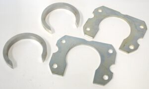 9705 - Retainer Plates for aftermarket Bolt-In axles for 2005-10 Mustang