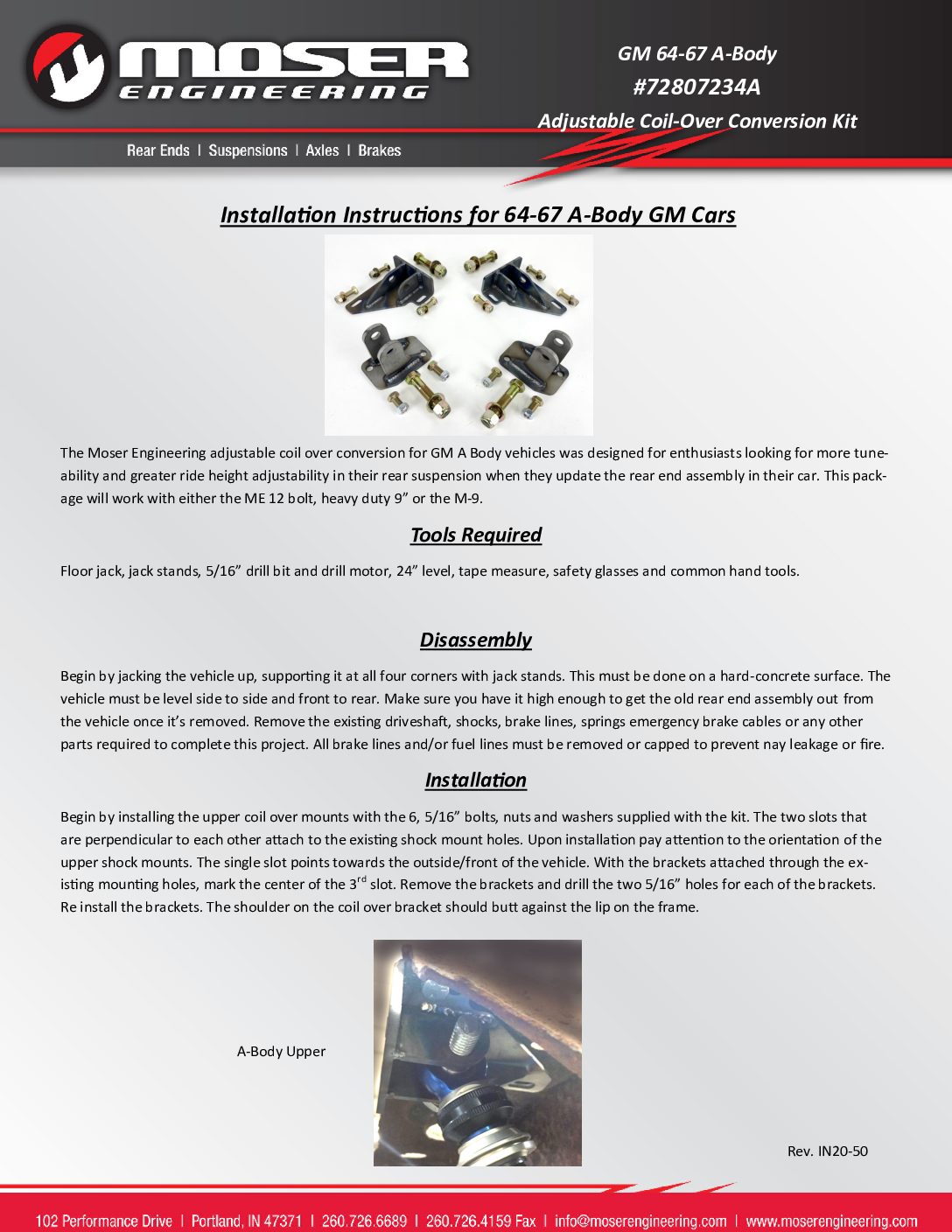 Order Forms & Instructions Moser Engineering