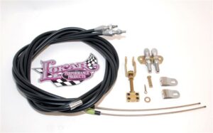Lokar Universal Parking Brake Cable Kit For Wilwood Internal Parking Brake & Ford Explorer Brake Kit