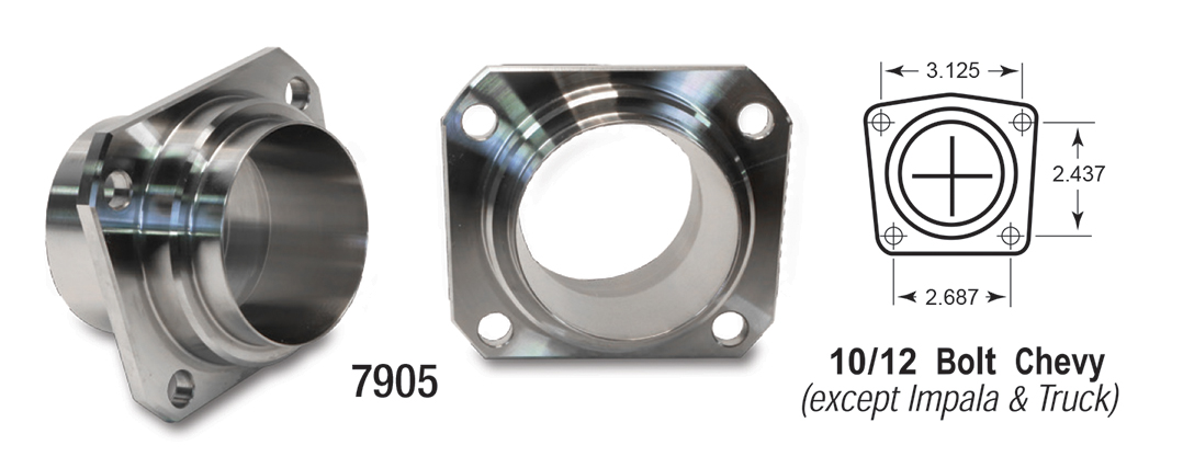 Moser C-Clip Small GM Housing End (stock type bearing and seal and