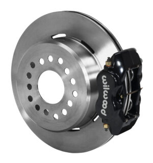140-7141 - Wilwood Forged Dynalite Rear Parking Brake Kit - 12 Bolt Chevy With C-Clip Buttons (2.81 Offset)