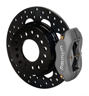 140-0262-D - Wilwood Forged Dynalite Rear Drag Brake Kit - Small Ford (2.66 Offset)