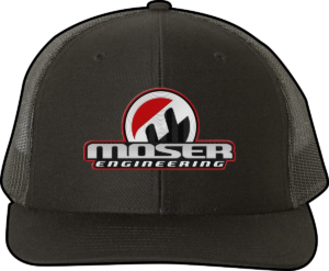 Hat 09B - Black Moser Otto Classic Snap Back Hat
