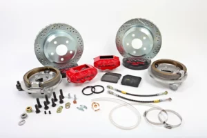 4262703R - Baer Brakes 11.25" SS4 Rear Brake Kit, Red Calipers, SDZ