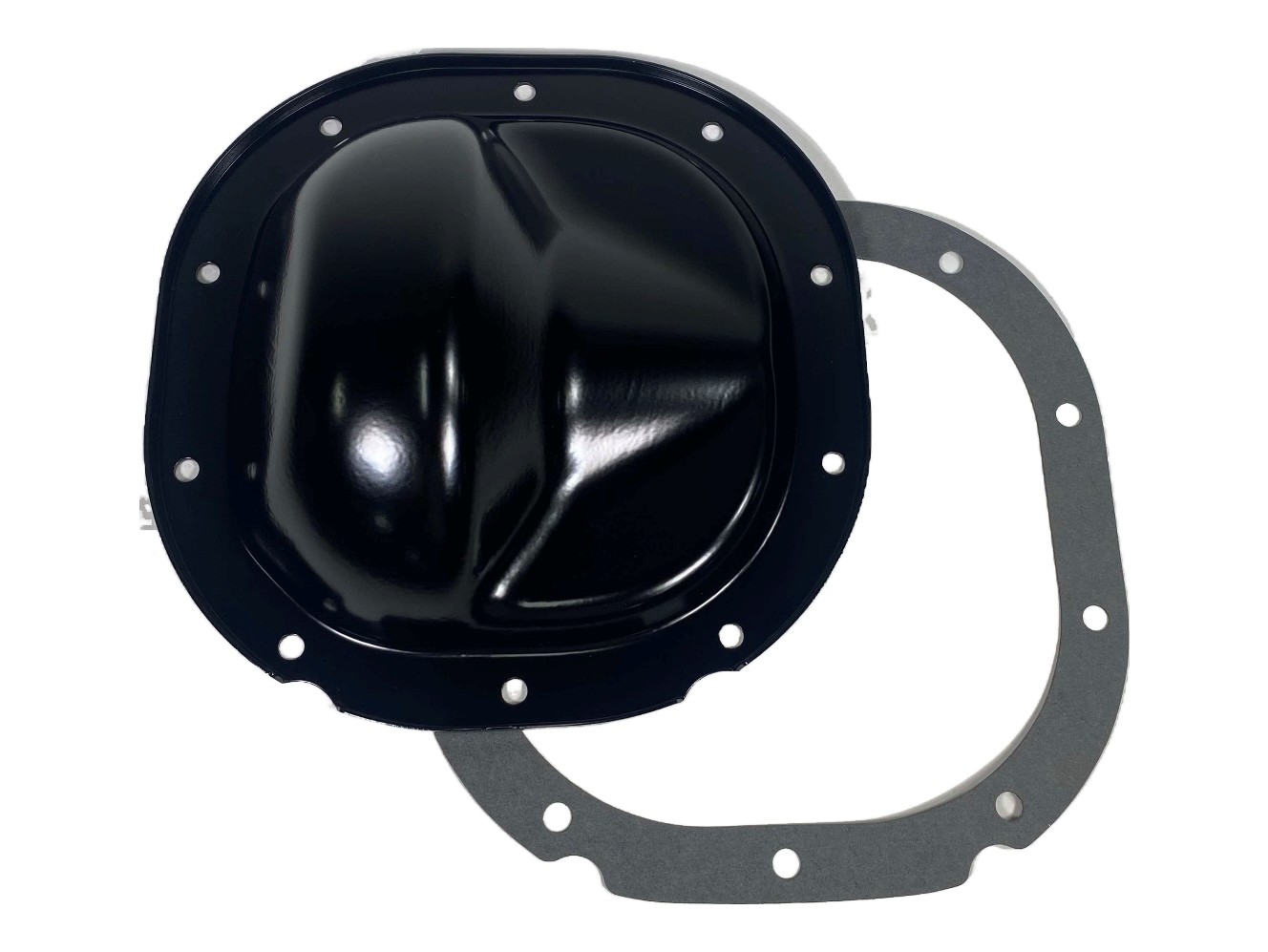 【1111】 Moser Semi-Gloss Black Powder Coated Rear End Cover - Ford 8.8